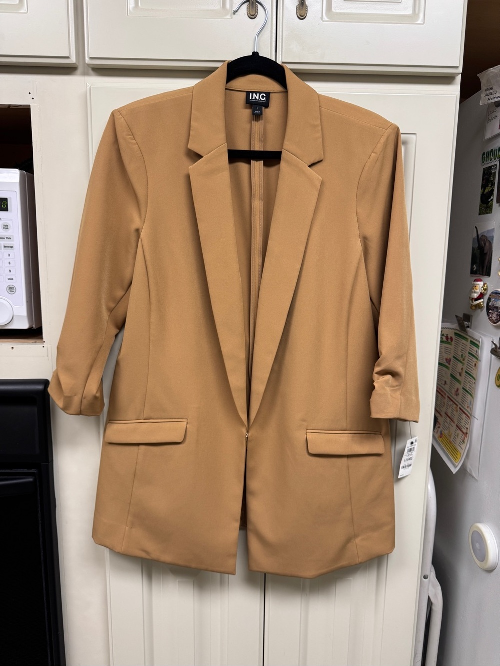I.N.C. International Concepts Warm Toffee Blazer – Size Large